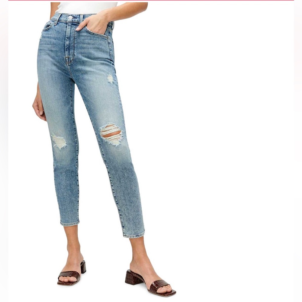 7 for all Mankind The high waisted ankle jeans NEW 30
